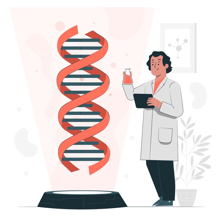 Genetik Illustration